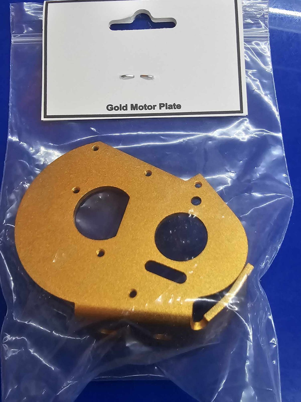MSP Gold Reproduction Motor Plate fits RC10/RC10T - Image 2