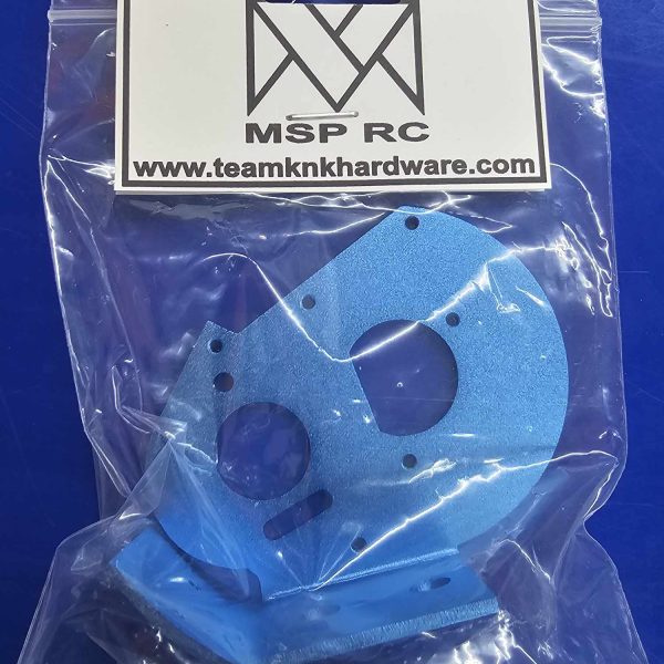 MSP Blue Reproduction Motor Plate fits RC10/RC10T
