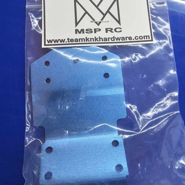MSP Blue Truck Nose Plate fits RC10T