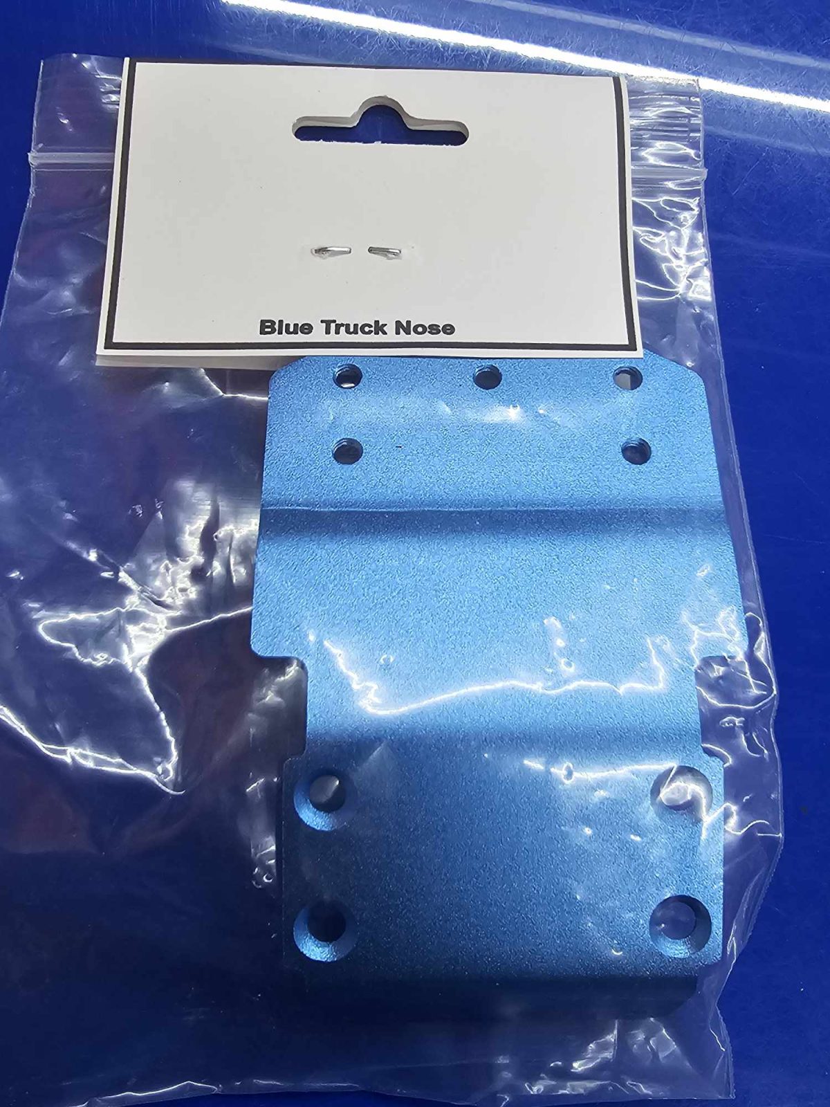 MSP Blue Truck Nose Plate fits RC10T - Image 2