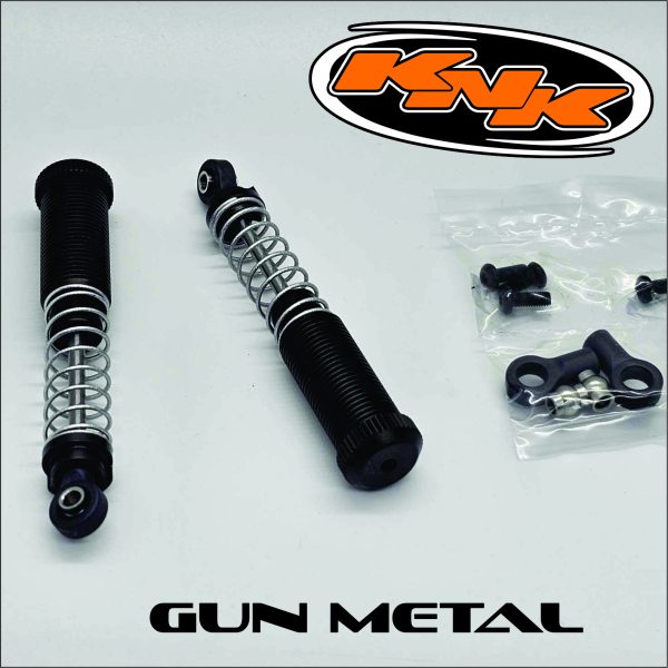 (2) 90mm Boss Shocks Gun Metal