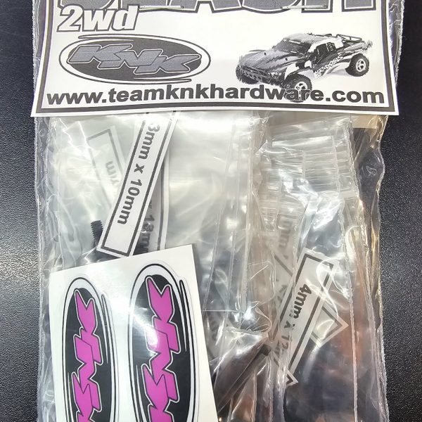 Slash 2WD Black Oxide Hardware Kit