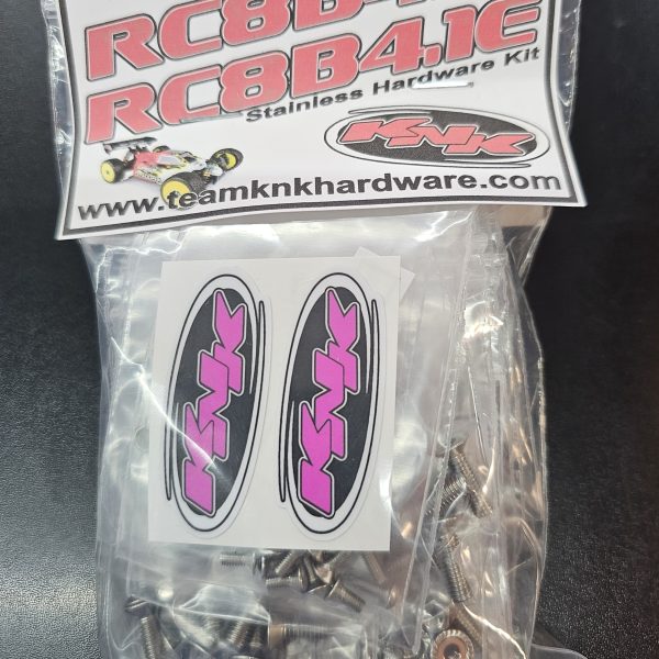 Associated RC8B4.1 / 4.1E Stainless Hardware Kit