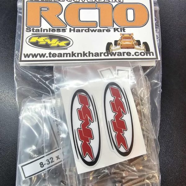 Associated RC10 40th Anniversary Edition Stainless Hardware Kit