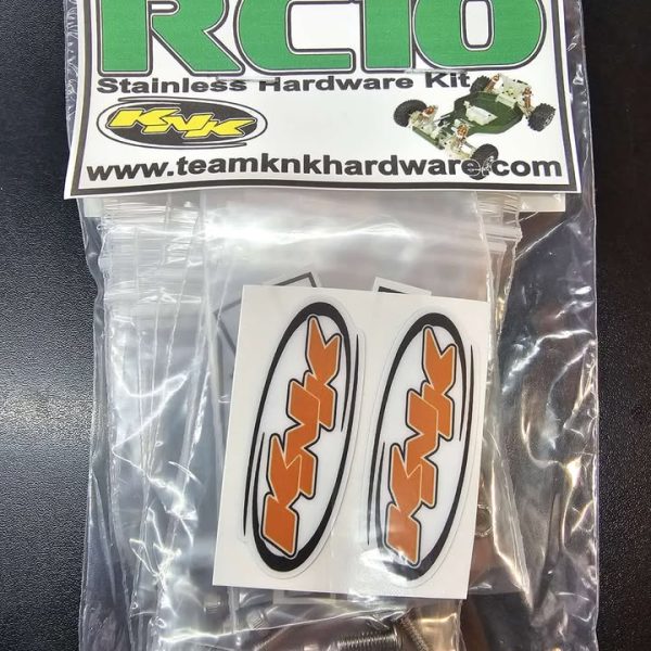 Associated RC10 Green Edition Stainless Hardware Kit