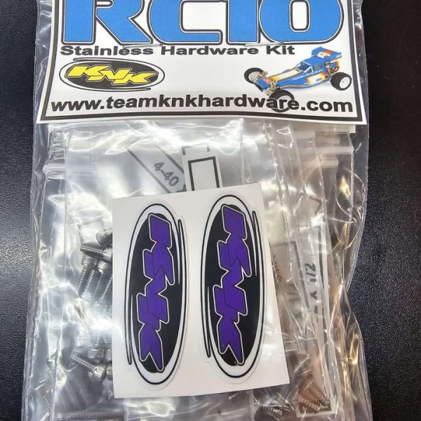 Associated RC10 Graphite Edition Stainless Hardware Kit